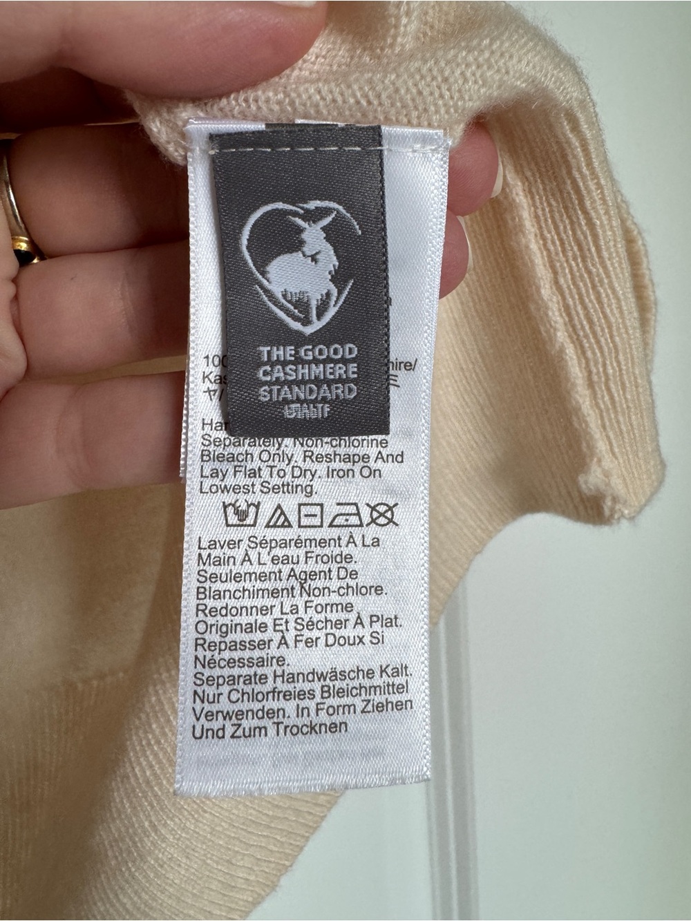 NWT! J. CREW Women’s 100% Cashmere relaxed sweater-vest hthr muslin large CM660 - Picture 6 of 11